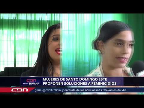Mujeres de Santo Domingo Este proponen soluciones a feminicidios