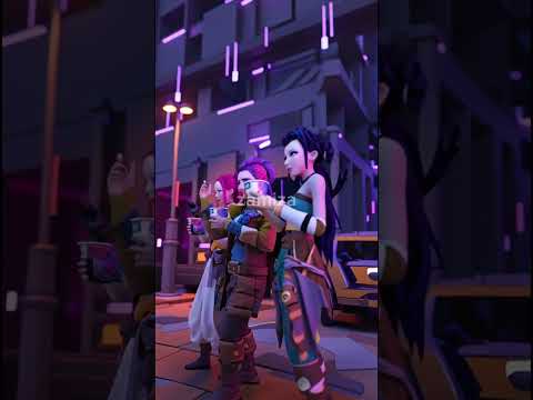 Huntrix dances to the “Noodle Groove.” #demonhunters #kpop #rumi #zoey #mira #dance #golden