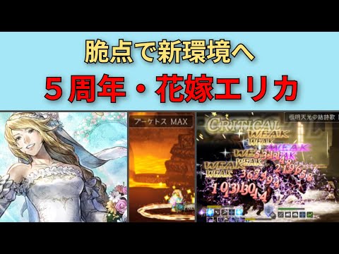 【オクトパストラベラー大陸の覇者】5周年・花嫁エリカ 性能紹介【OCTOPATH TRAVELER CotC】