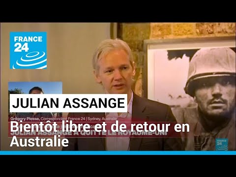 Julian Assange bientôt libre : le fondateur de WikiLeaks devrait rentrer chez lui en Australie