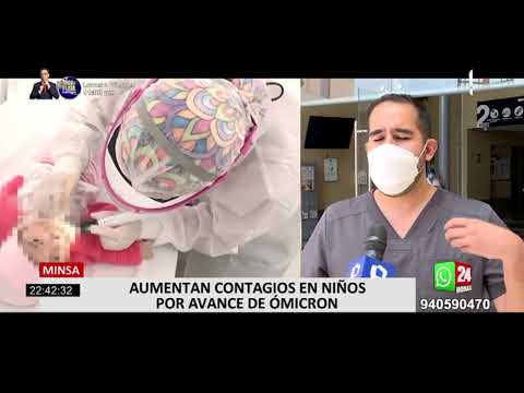 INSN-San Borja: aumentan casos de niños hospitalizados por COVID-19
