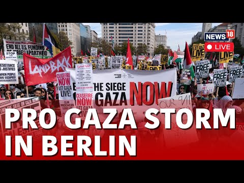 Pro Palestine Protest In Germany LIVE | LIVE From Berlin’s Freie University | Berlin Protest LIVE