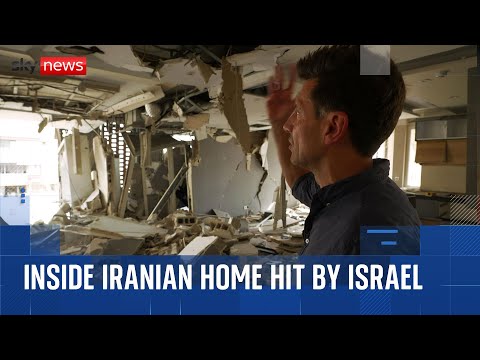 Sky News sees Israeli strike destruction in Tehran as Iran says it's open to talks