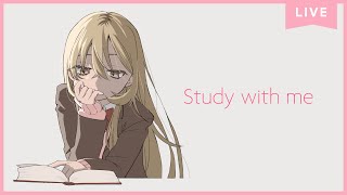 【 Study with me 】1.5h☕ いっしょに勉強&作業【 にじさんじ / 家長むぎ 】