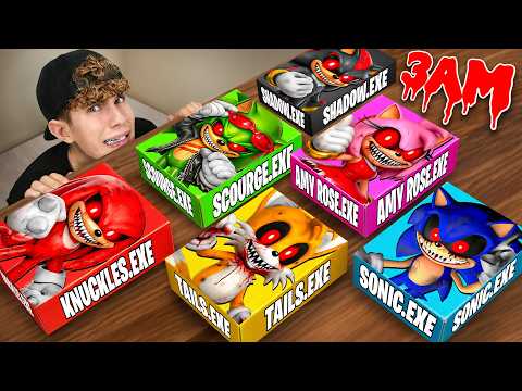 ÖFFNE NIEMALS BÖSE MYSTERY SONIC BOXEN um 3 UHR!!