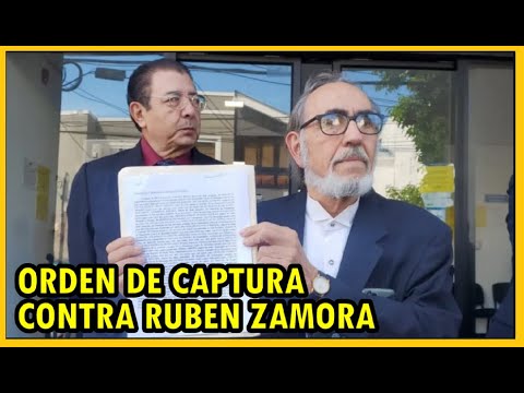 Orden de captura contra Rubén Zamora por encubrimiento del caso Mozote