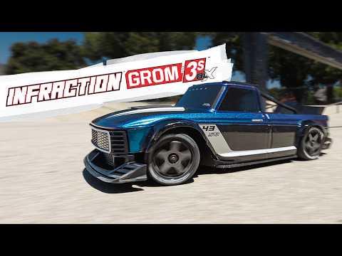 Arrma Infraction Grom 3S, le street bashing au format poche