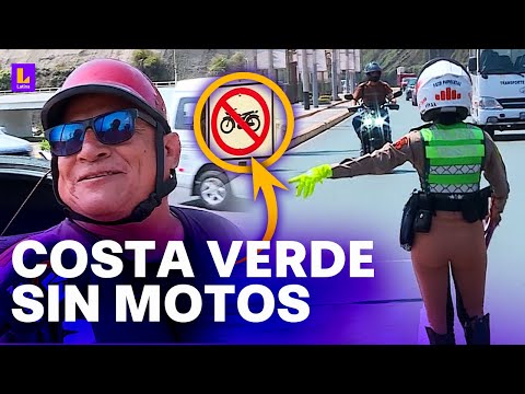 Costa Verde de Lima sin motos: Por esta razón no pueden transitar por esta vía