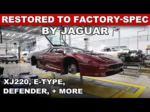 The OEM That Restores Its Legendary Classics For you: Jaguar Land Rover | Capturing Car Culture