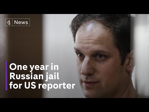 Evan Gershkovich: One year since Wall Street Journal reporter jailed in Russia