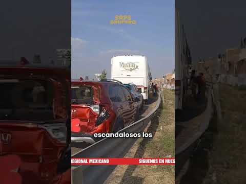 Fuerte accidente y sus pasaron los integrantes del Grupo Viento y Sol. #viral #regionalmexicano