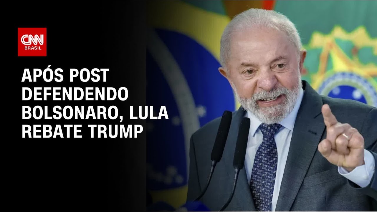 Lula responde Trump Não aceitamos interferência de quem quer que seja | BASTIDORES CNN