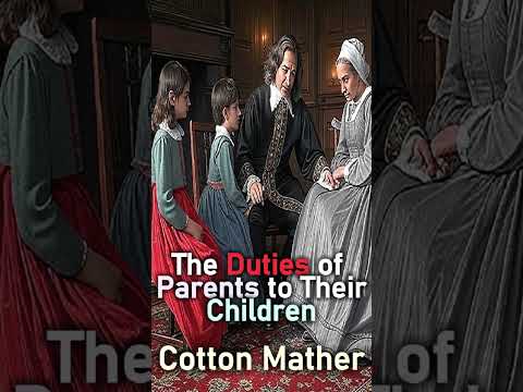 The Duties of Parents to Their Children - Cotton Mather (1663 - 1728) #shorts #christianshorts #God