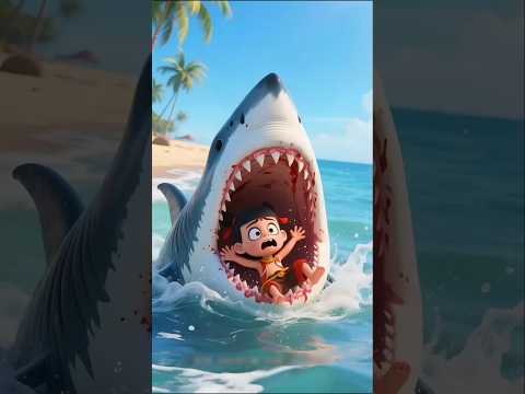 चिंटू को मछली ने खा लिया😛😱 #Shorts #ytshorts #ytfeedshorts