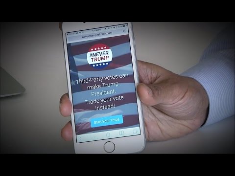 Vote Swapping App Helps Voters Trade Votes to Swing States | ABC News