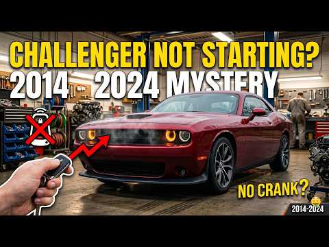 Why Your Dodge Challenger Won't Start or Crank (2014-2024) | Step-by-Step