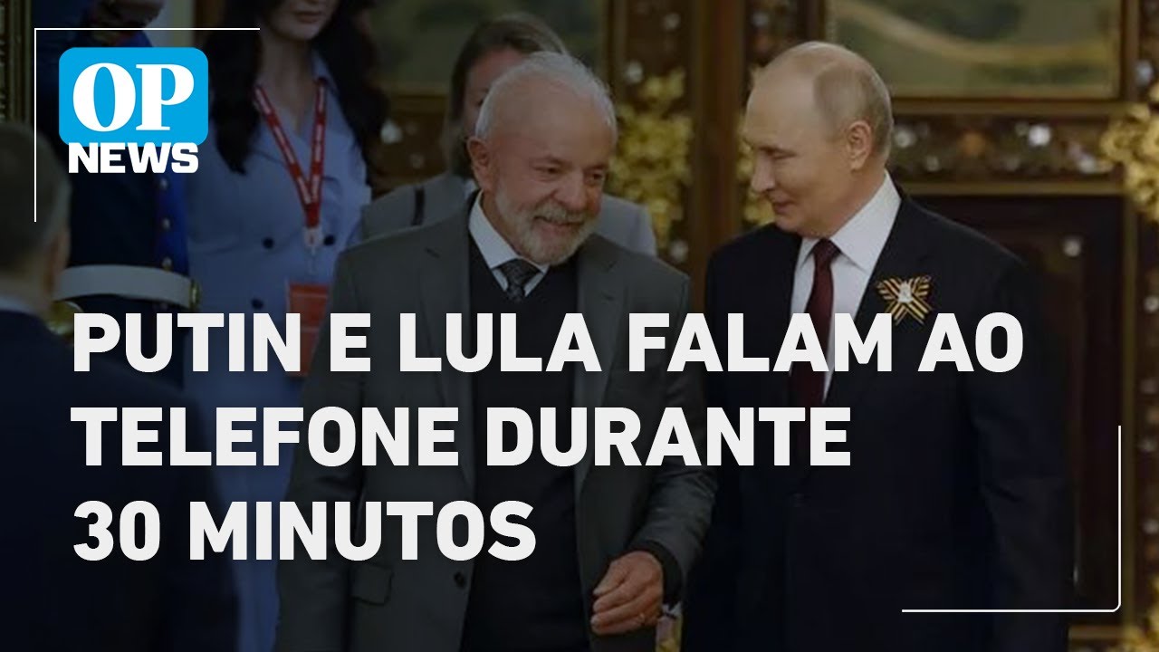 Putin e Lula falam ao telefone sobre encontro do russo com Trump | O POVO NEWS