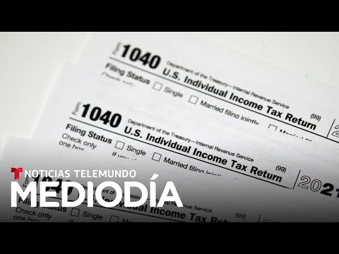 En este 'Tax Day' el IRS espera recibir un millón de declaraciones por hora | Noticias Telemundo