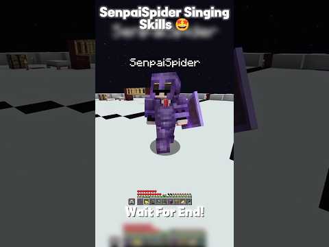@SenpaiSpider Singing Skills on Next Level 🤣 #senpaispider #psd1 #shorts