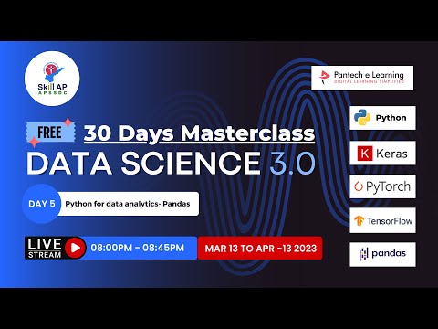 DATA SCIENCE 3.0 Day 5 – Python for data analytics- Pandas