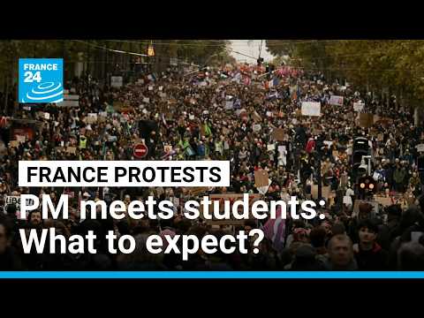 French President promises 'concrete measures' in response to French students' demands • FRANCE 24