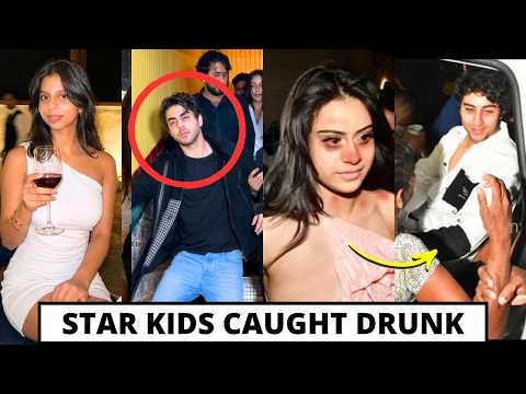 Bollywood's Richest Star Kids & Their Drunk Controversies, Salman Khan, Aryan Khan, Nysa Devgan,Orry