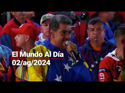 #ElMundoAlDía 02/08/24 | EU asegura que el opositor Edmundo González ganó los comicios en Venezuela