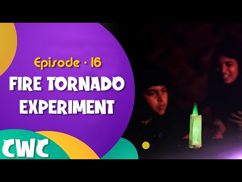 Fire Tornado Experiment | Ep#16 | Chitti with Chutties | CWC | Chitti