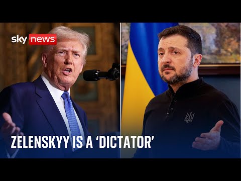 Trump calls Zelenskyy a 'dictator' who played Biden 'like a fiddle'