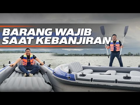 BELI PERAHU BUAT RESCUE!! INTEX EXCURSION 5