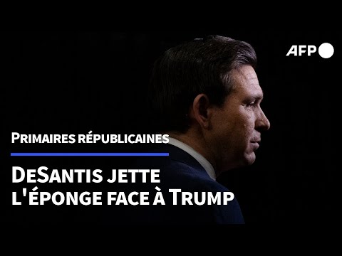 Etats-Unis: DeSantis jette l'éponge et soutiendra Trump | AFP