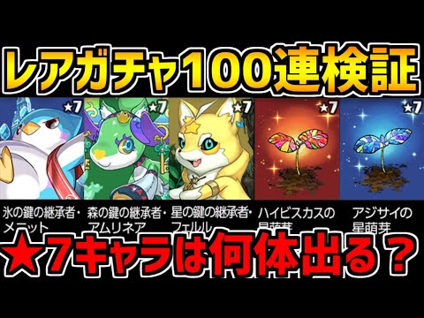 勇者と精霊の龍星ガチャ100連！ロザリンやナツルが欲しい人は引くべき？検証してみた！【パズドラ】