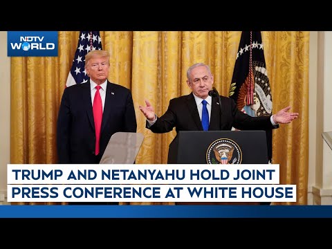 Trump Netanyahu Press Conference | Trump And Netanyahu Hold Joint Press Conference At White House