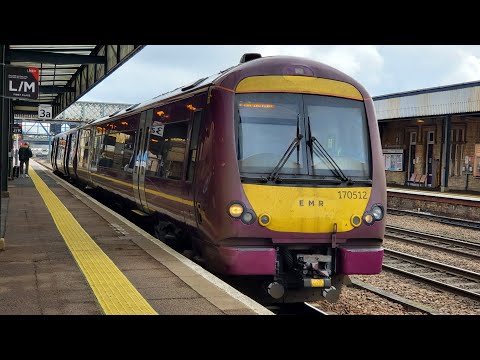 Trains at Lincoln Central (18/03/2023)