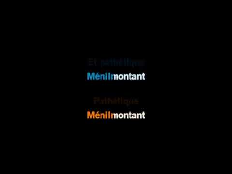 Karaoké Patrick Bruel & Charles Aznavour - Ménilmontant