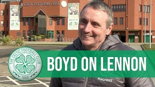 Tom Boyd prepares to welcome Neil Lennon back to Paradise