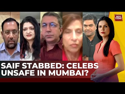 News Today Debate: Celebrities Unsafe In Mumbai? | Actor Saif Ali Khan In Bandra Home | India Today