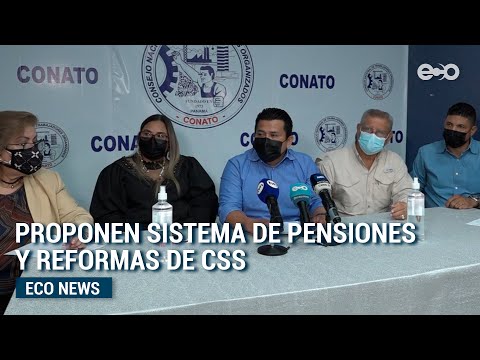 CONATO propone sistema de pensiones y reformas a través de anteproyecto de Ley | #EcoNews