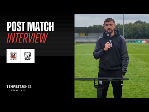 Hereford Post-Match Interview: Tom Platt