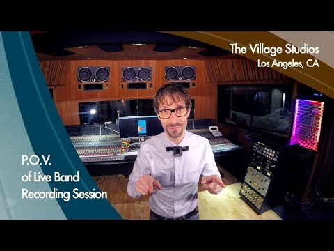 IRKO - POV of Recording Session with MC Magic and live Band