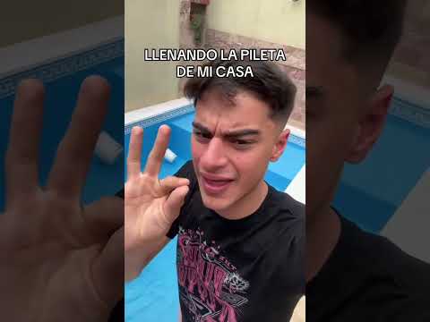 LLENANDO LA PILETA DE MI CASA😅