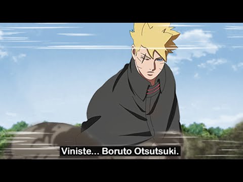 ÉPICO!  Boruto Otsutsuki SALVA a Himawari y Sarada - Boruto Two Blue Vortex 11