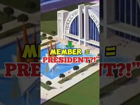 The Justice Leaguer Who Became U.S. President 🇺🇸” #ArrowForPresident