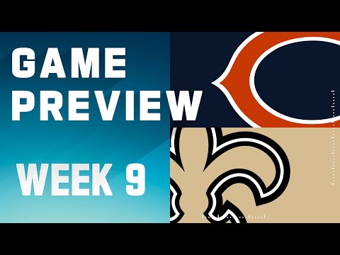 Chicago Bears vs. New Orleans Saints | 2023 Week 9 Game Preview video clip