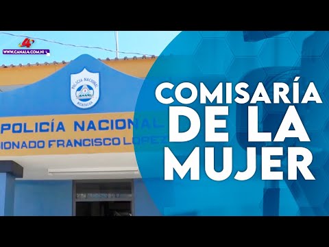 Inauguración  de la Comisaría de la Mujer y la Niñez en comunidad Las Salinas en Tola, Rivas