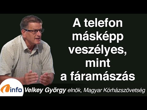A telefon másképp veszélyes, mint a fáramászás. Velkey György, Inforádió, Aréna