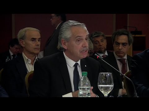 Palabras del presidente de la República Argentina, Alberto Fernández