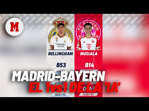 El 1VS1 del Real Madrid-Bayern Múnich: Bellingham y Valverde pierden... ¡pero el Madrid gana! MARCA