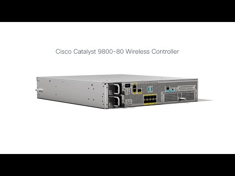 Cisco Catalyst 9800-80 Wireless Controller product video