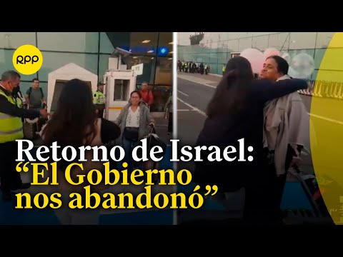 Testimonio de ciudadana peruana que logró retornar tras estar varada en Israel